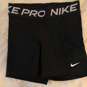 Nike Pro spandex shorts size small